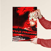 Yuji Itadori - Grade 1 Sorcerer Poster
